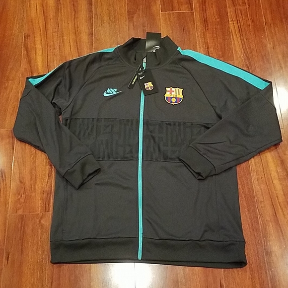 Nike | Jackets & Coats | Nwt Size Xl Nike Fc Barcelona Track